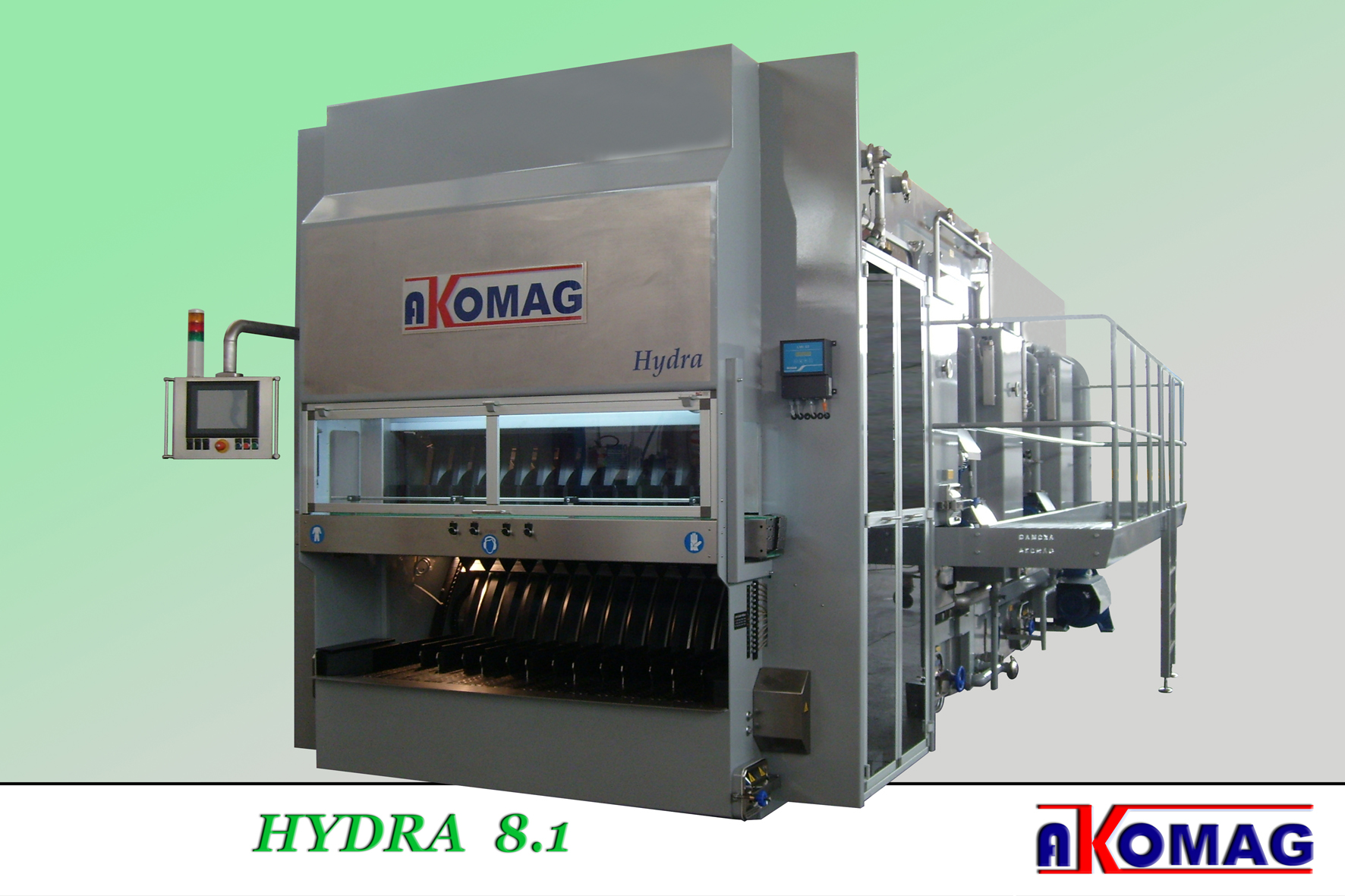 Pixis Bottle Washer, Akomag, Inspection & Packaging